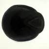 Qianfang Festival hat, wig, black non-woven fabric hat, one-time die-casting formed top hat, professional hat 1323 details Picture